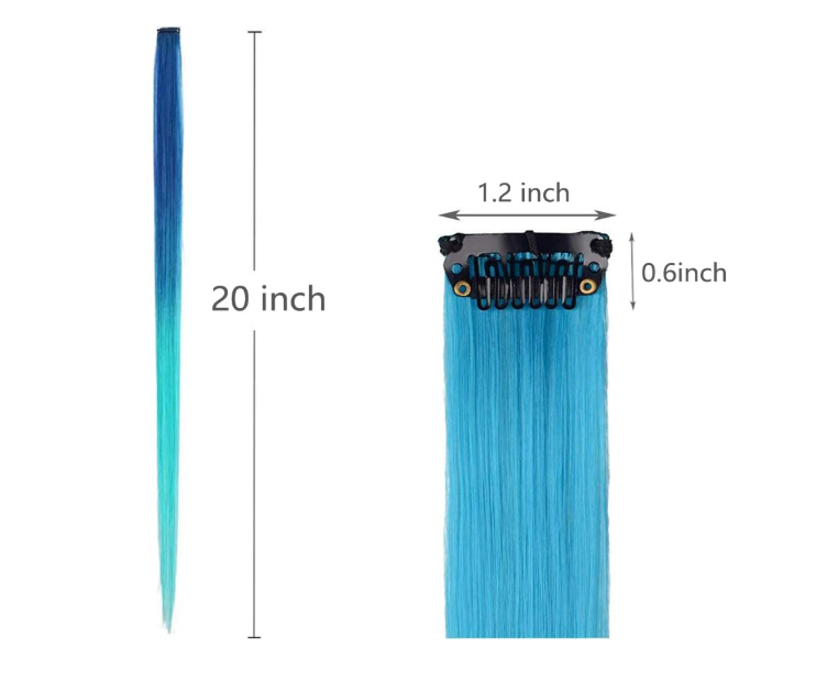 One Clip Hair Extensions | Single Clip Hair Strands