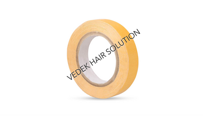 Brown Tape Rolls | Yellow Cotton Hair Patch Tape