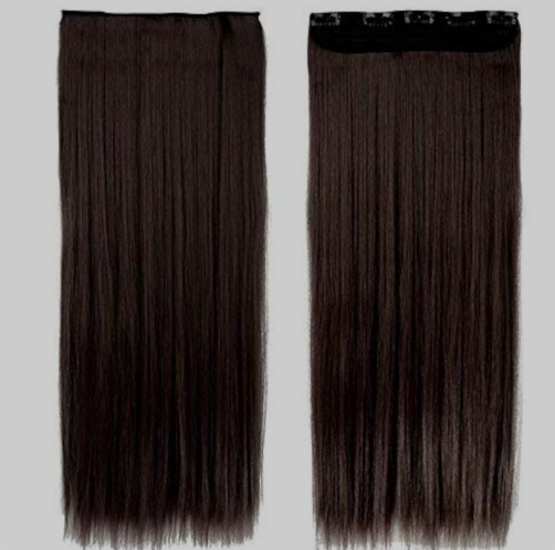 5 Clip Hair Extension | 5 Clip Ear to Ear Volumizer | Clip-in Hair Extensions | Instant Volume & Style (Copy)