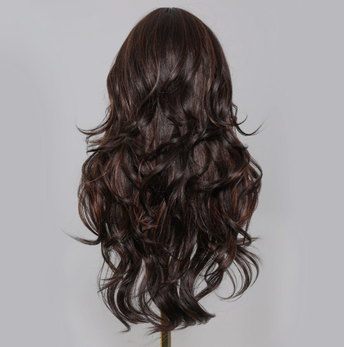 Luxury Artificial Bio Hair 24" Chemo Wig for Cancer Patients | Wavy Hair Wigs for Women | Wigs for Women