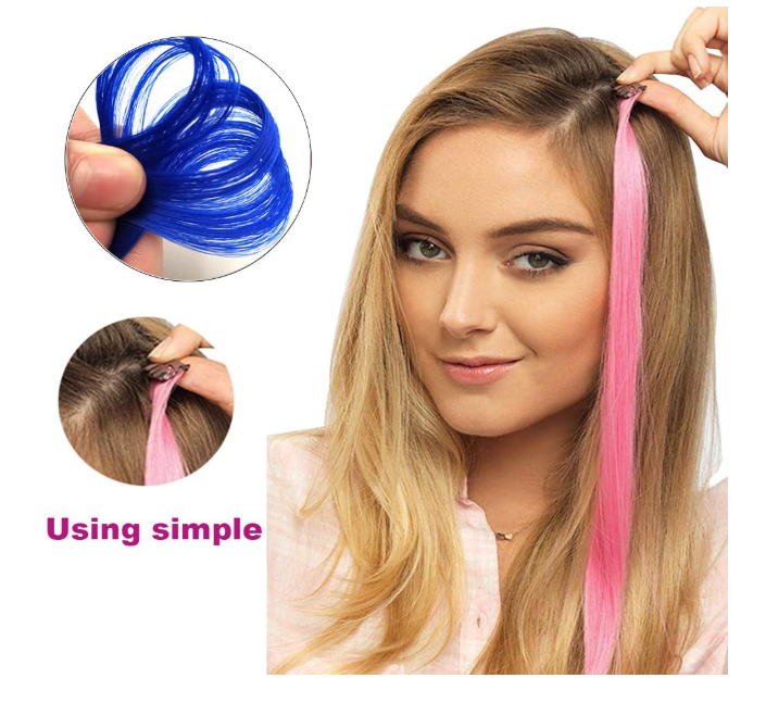 One Clip Hair Extensions | Single Clip Hair Strands