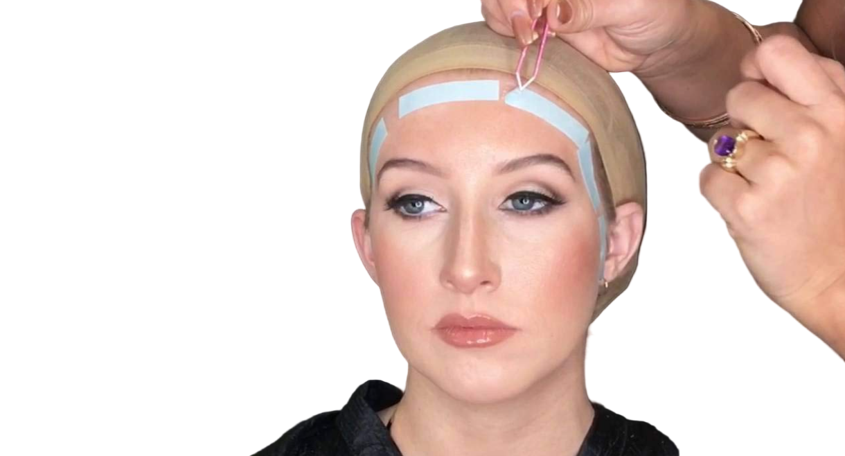 Brown Tape Rolls | Yellow Cotton Hair Patch Tape