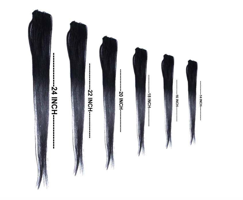 One Clip Hair Extensions | Single Clip Hair Strands