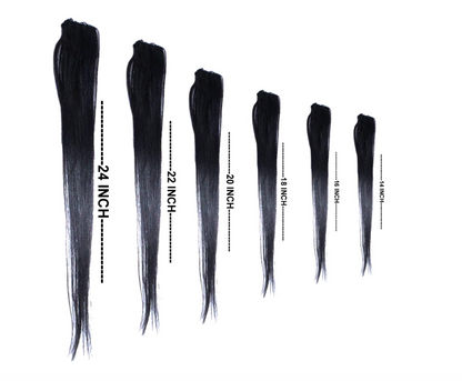One Clip Hair Extensions | Single Clip Hair Strands